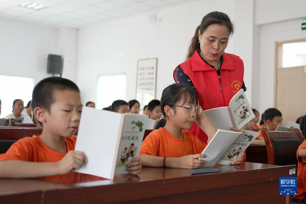 河北孟村：公益课堂丰富学生暑期生活