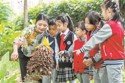 开学第一课播种环保的种子