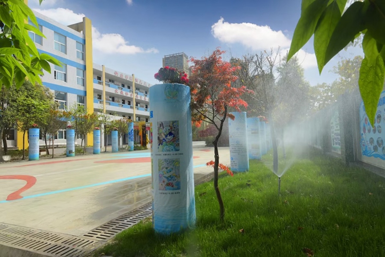 “蓉城小水滴·节水护水校园行”主题活动在成都龙泉驿区跃进小学举行