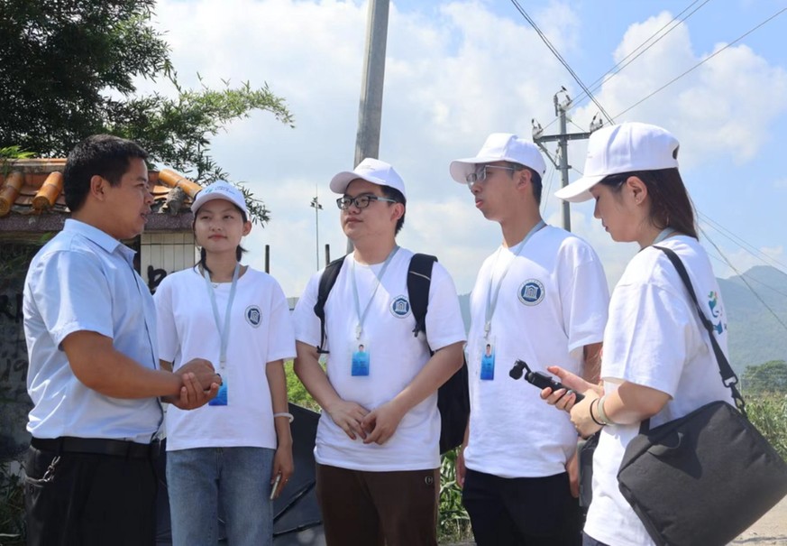 高校学子数智赋能，助力阳山“百千万工程”高质量发展