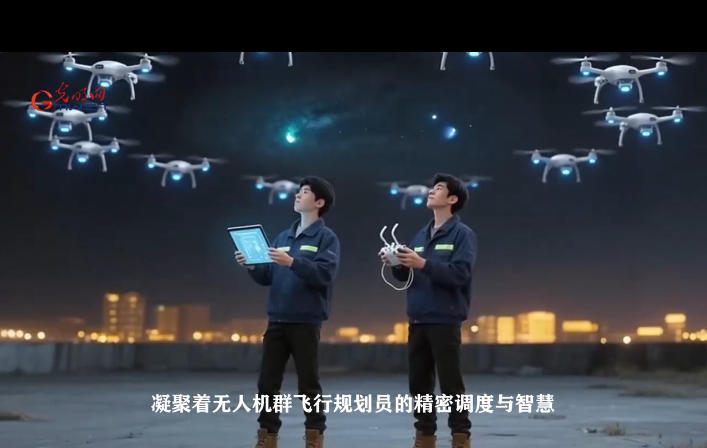 【职引未来·新职业图鉴】无人机群飞行规划员:低空经济的“科技艺术家” 【职引未来·新职业图鉴】无人机群飞行规划员:低空经济的“科技艺术家”