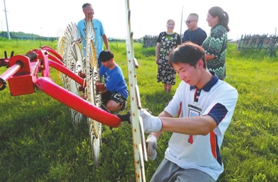草原深处去家访 草原深处去家访