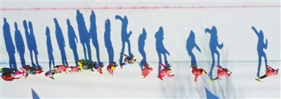 小小“红色骑兵”速滑队