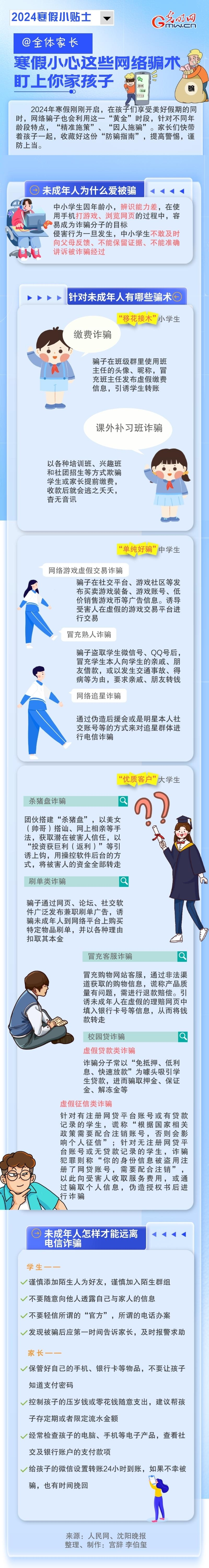 【2024寒假小贴士】@全体家长 寒假小心这些网络骗术盯上你家孩子