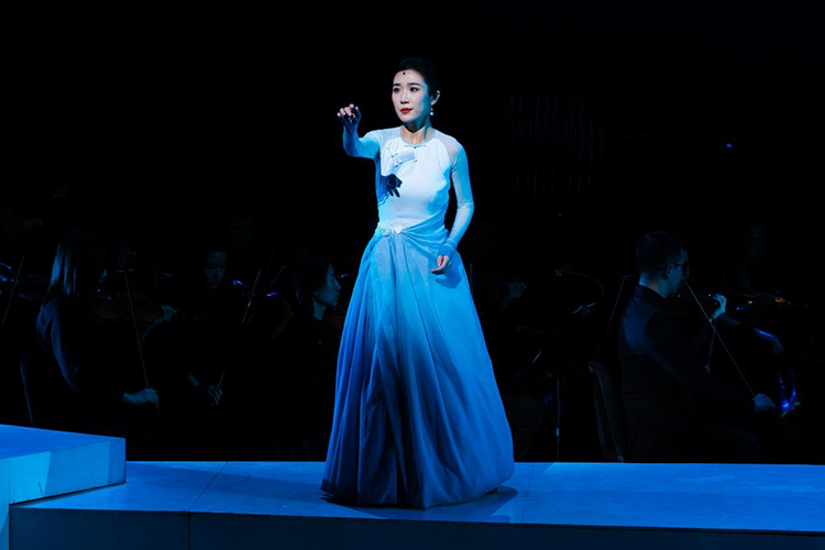 中国音乐学院大型多媒体合唱剧《聂耳的歌》上演