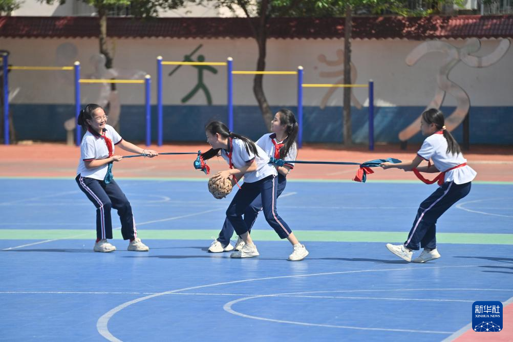 广西梧州:乐享初夏大课间