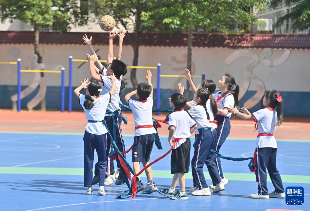 广西梧州:乐享初夏大课间