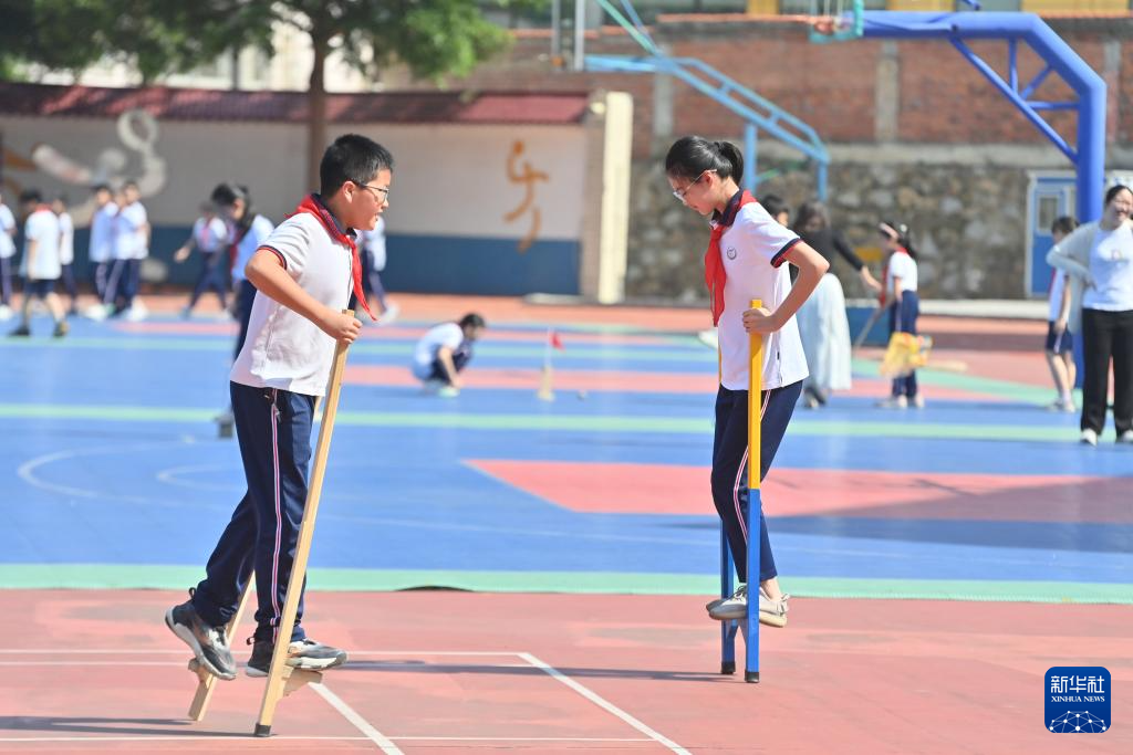 广西梧州:乐享初夏大课间