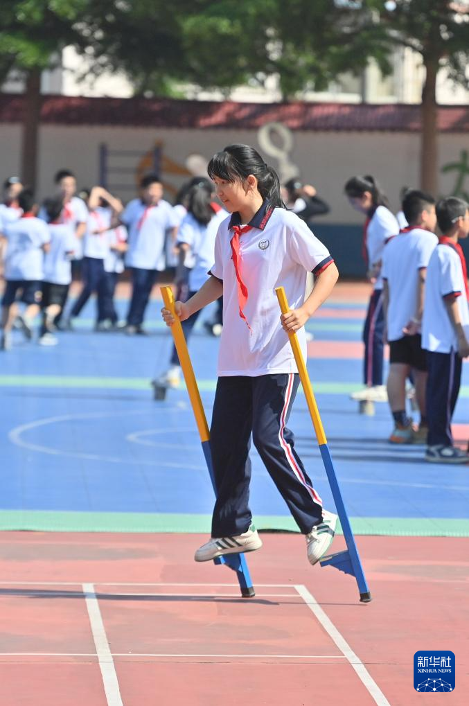 广西梧州:乐享初夏大课间