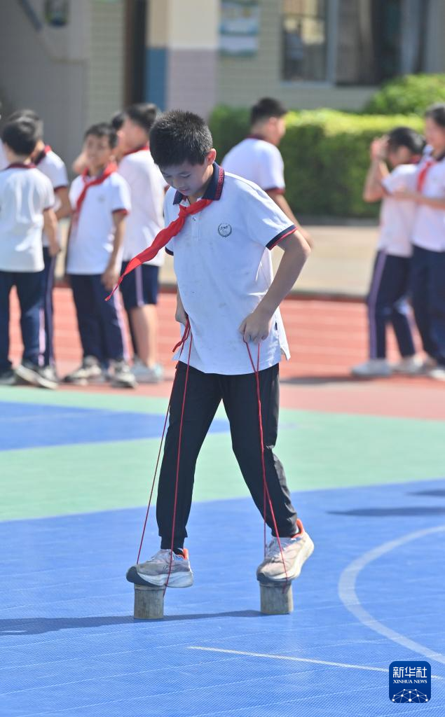 广西梧州:乐享初夏大课间