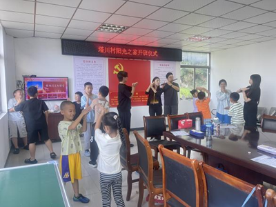 山水为幕乐音为笔 大学生暑期社会实践团走进宏村